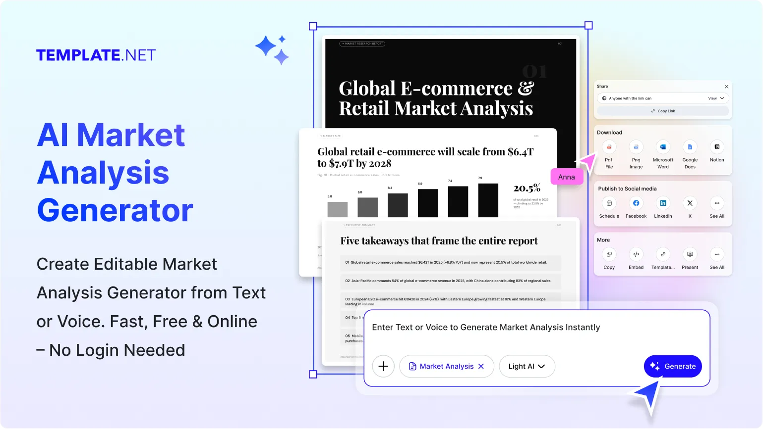 Free AI Market Analysis Generator, Create Market Analysis Online